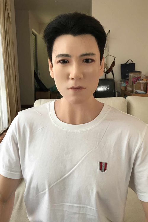 DH DOLL 阿力 165cmリアルなシリコンヘッドの男性人形