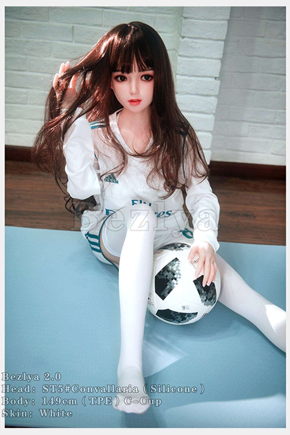 Bezlya Doll「MISSDOLL」 鈴蘭 149cmチアガール美人ダッチワイフシリコン頭