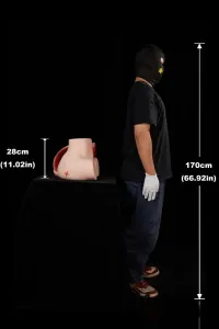CLM(Climax Doll) Proシリーズ PA-Theory Butt Torso(Cinnamon) 15.85kg シリコン製 トルソー ファンタジー系ドール リアル造形 大人向けモデル