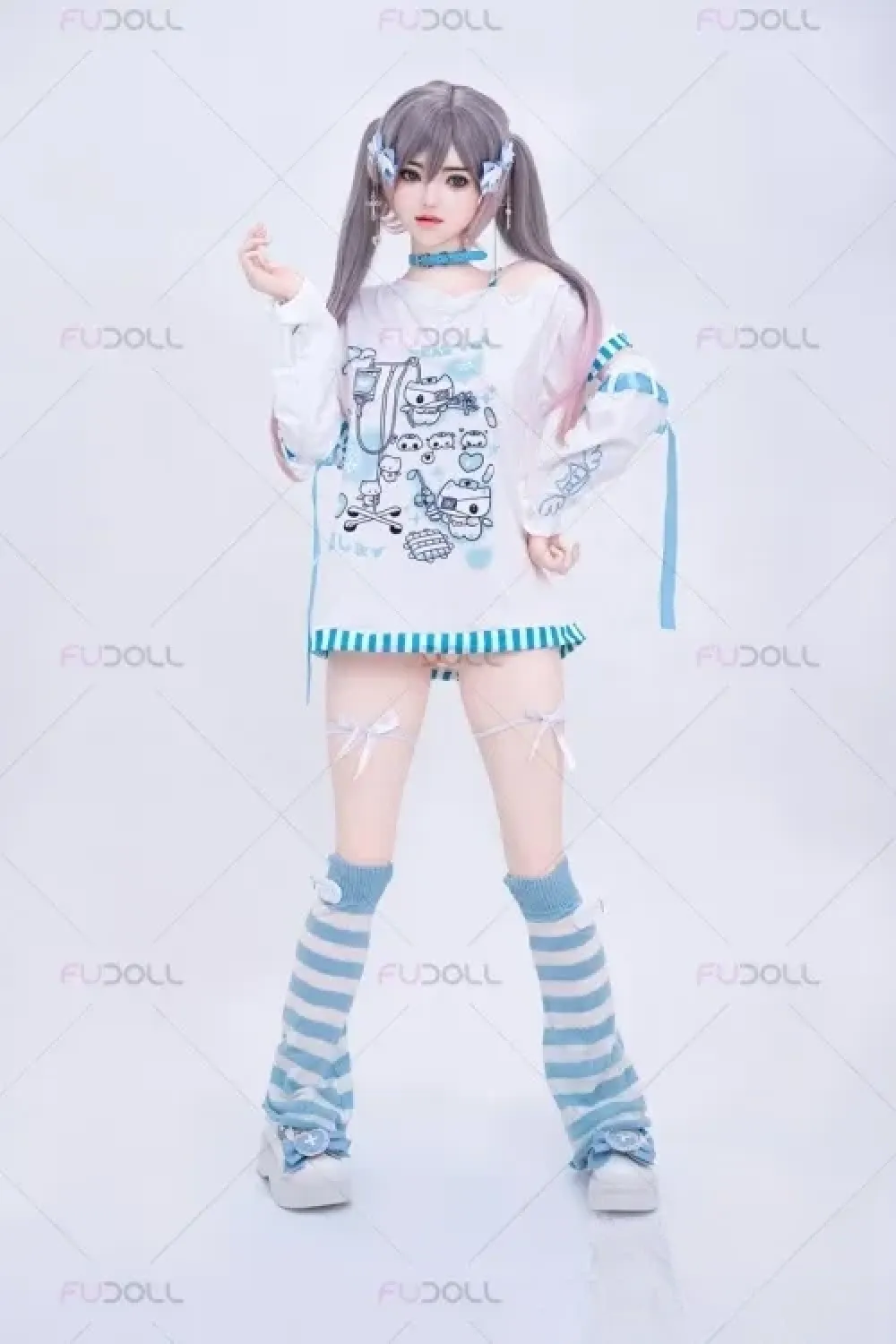 FU DOLL #40 杨枝甘露 161cm Eカップ 巨乳 可愛い美少女 フルシリコン製 ギャル系ラブドール 高級 ノーマル肌 口開閉＆口腔模擬付き