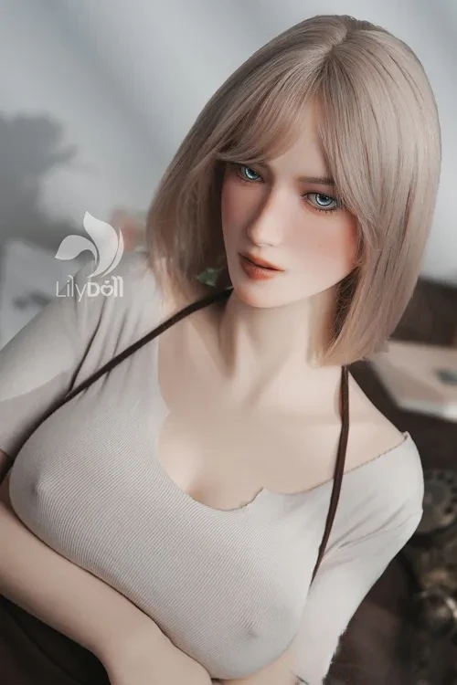 LilyDoll #LH033A-B Selene-B 168cmクール系 高級ラブドール シリコンヘッド+TPEボディ 欧米風 巨乳 ダッチワイフ Fカップ ノーマル肌