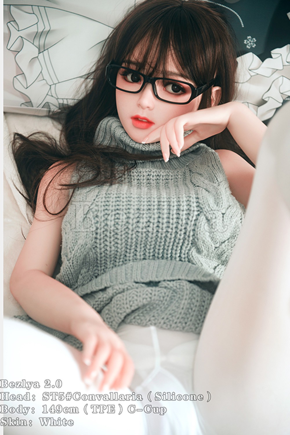 Bezlya Doll「MISSDOLL」 鈴蘭 149cmセクシーな美しいダッチワイフシリコン頭