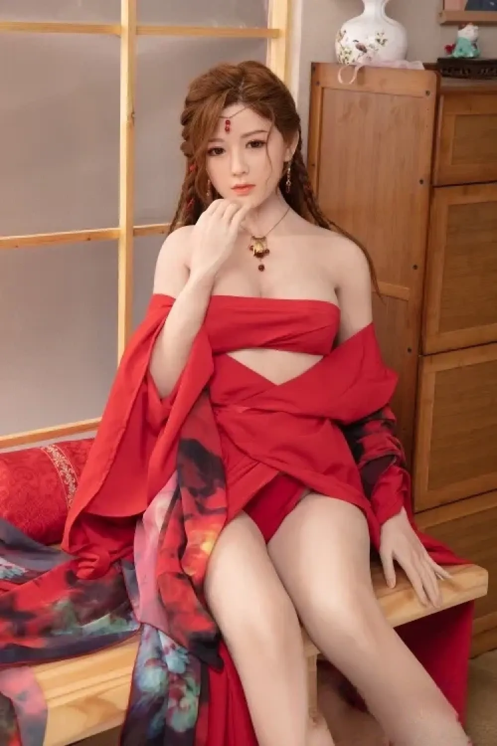 JX DOLL 文美 170cm大人の色気抜群 シリコン製等身大リアルドール Dカップ ノーマル肌