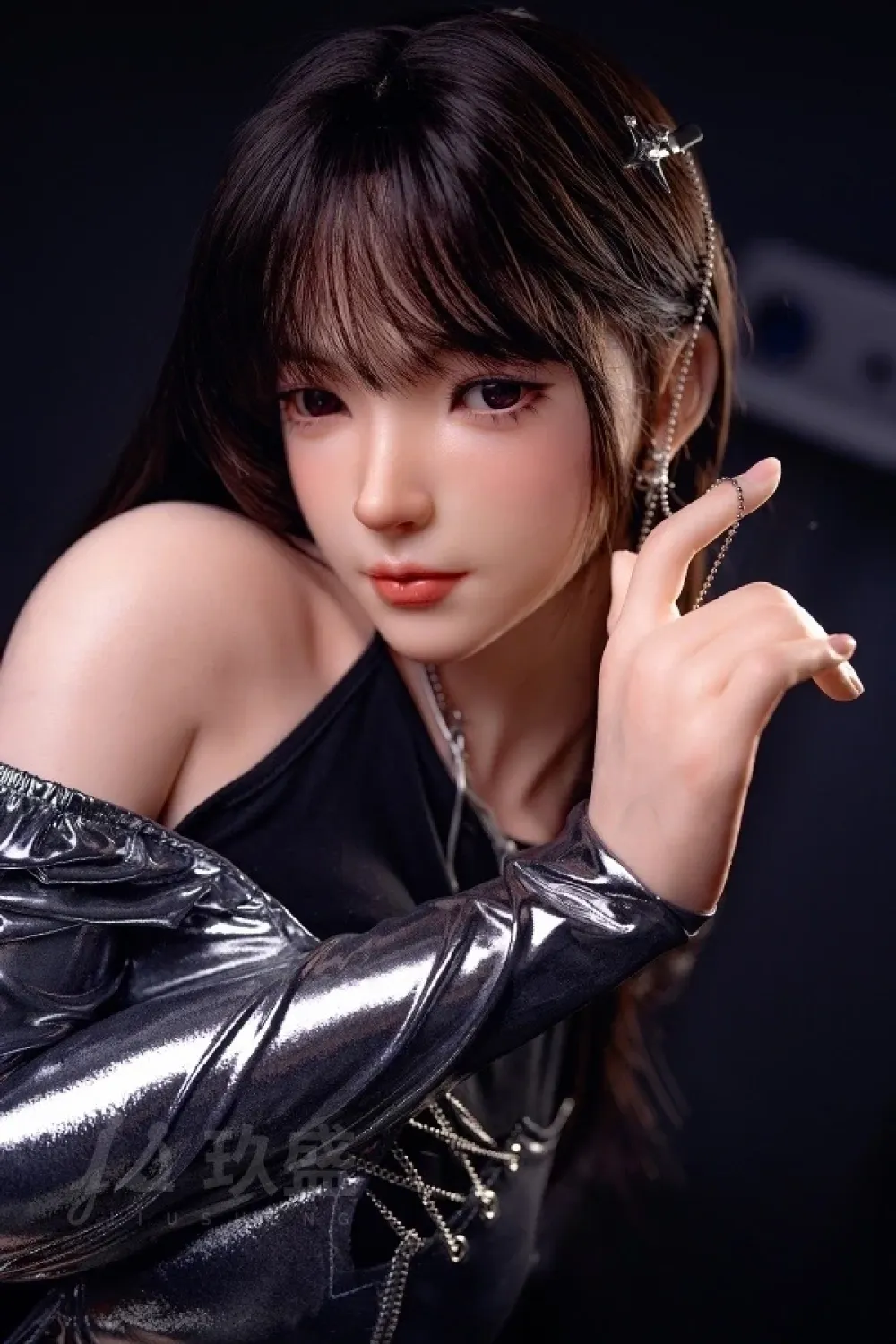 Jiusheng Doll #70 Sora 158cm黒髪 セクシーな美人 フルシリコン製 超 リアルラブドール Dカップ ノーマル肌