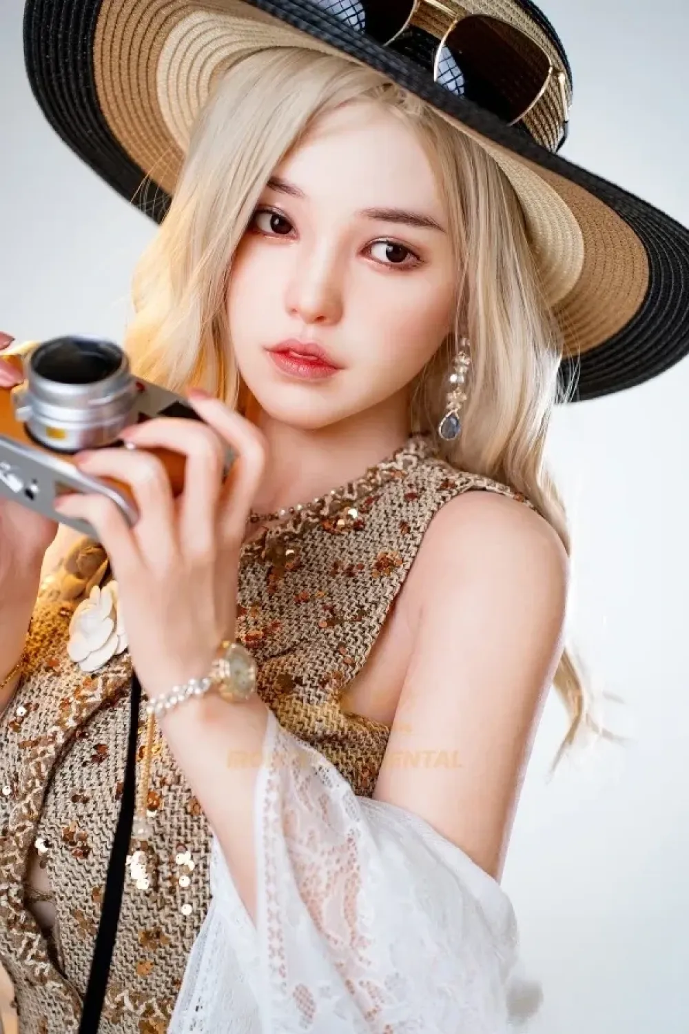 Irontech Doll 東方シリーズ S40 ROS MAXヘッド Eileen 158Tcm優雅系 フルシリコン製 ラブドール 等身大 ダッチワイフ 人形 Eカップ ナチュラル肌