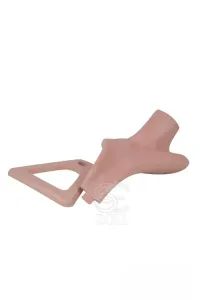 SE DOLL ラブドール専用台座 ヘッドスタンド 頭部用 M16ネジ式 ビニール製 ナチュラル、小麦色、ダークブラウン、ココアの4つの肌の色選択可