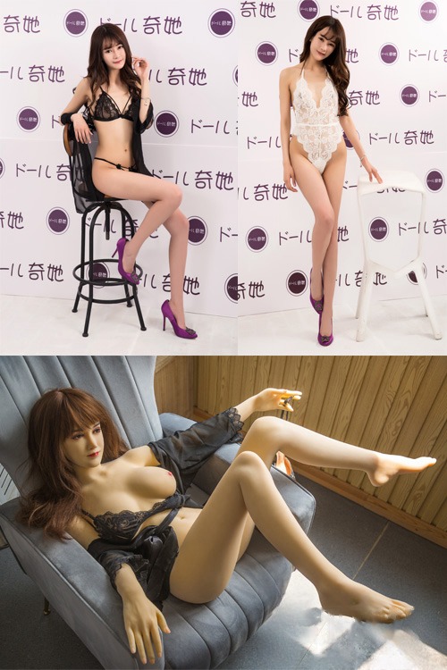 QITA DOLL 158cmモデル露露のヘッドの型取りTPEラブドール
