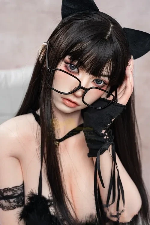 Irontech Doll S20 ROS口開閉機能付き Suki 165cmフルシリコン製ラブドール ネコ耳彼女 巨乳 等身大 ダッチワイフ Gカップ ノーマル肌