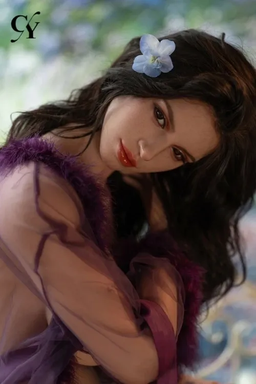 TOP-CYDOLL Elodie ROSヘッドのみ 176cmフルシリコン製 魅力的な外国人熟女 アダルトラブドール Eカップ 小麦肌