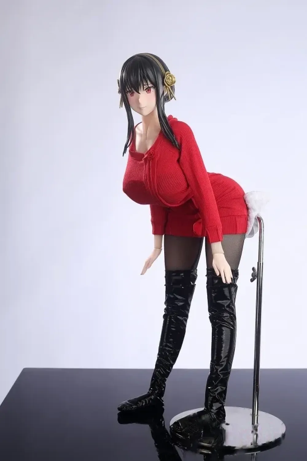 Otaku Doll 约尔「ヨル」 コスプレ系 ラブドール 65cm 3kg ギャップ萌え 姉系 二次元アニメ人形 PVCヘッド+シリコンボディ 宣材写真と同じ衣装