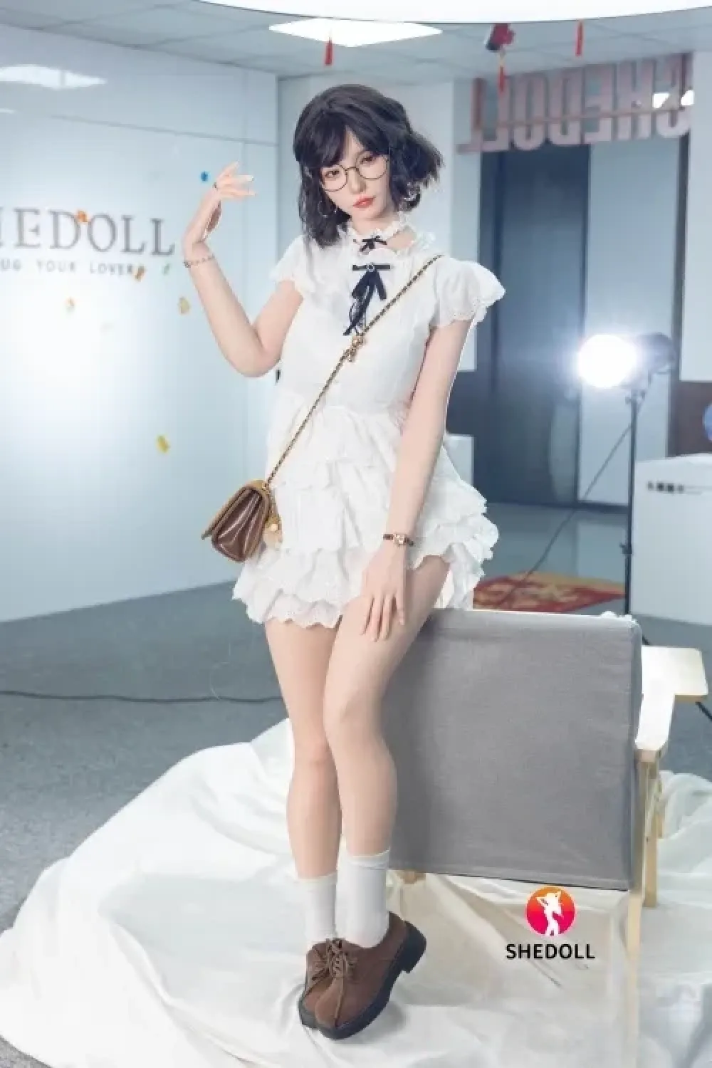 SHE DOLL 阿初 165cm清楚系美しいラブドール 曲線美や女性らしいボディリアルドール Fカップ ノーマル肌 口開閉＆口腔模擬付き 掲載画像はフルシリコン製