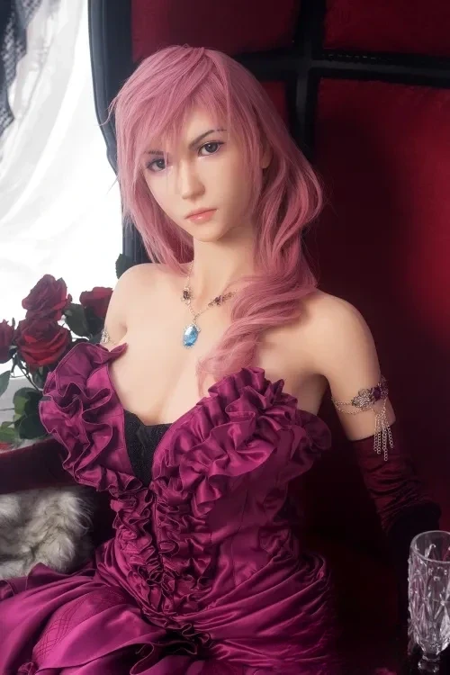 Game Lady No.19 Lightning 171cmライトニング FF13 人気ゲームラブドール フルシリコン製 セックス人形 巨乳 Gカップ ノーマル肌