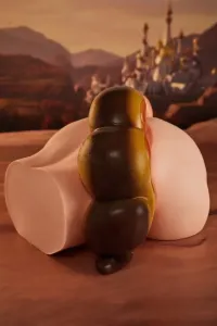 CLM(Climax Doll) Proシリーズ PA-Peppy Butt Torso(Cinnamon) 15.4kg シリコン製 トルソー リアルボディ コンパクト ヒップモデル