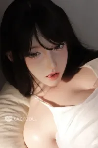 LACEDOLL 晚冰 163cmセクシー姉さんラブドール 等身大 綺麗な美人 セックス人形 Hカップ ノーマル肌 口開閉＆口腔模擬付き 掲載画像はフルシリコン製