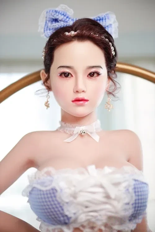 JYDOLL 小九 161cm上品な顔立ち女性 高級ダッチワイフ シリコン製頭部+TPE製ボディ Eカップ ノーマル肌