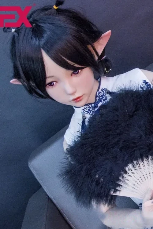 EXDOLL Utopiaシリーズ 玥「Kunyomi」 145cmフルシリコン製ラブドール 可愛いエルフ等身大リアルドール ELF耳付き Cカップ ノーマル肌