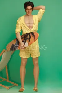 Realing 赤獒「Zack」 185cmイケメンな男性 フルシリコン製 高品質 ダッチワイフ メンズ 女性向け ノーマル肌