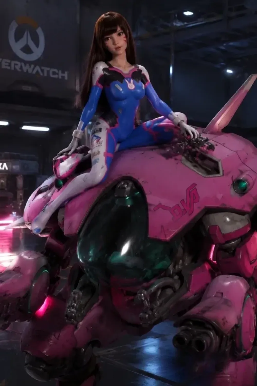 Game Lady No.46-1 D.VA 167cm フルシリコン製 コスプレ系 ラブドール ゲーム かっこいい 等身大人形 Dカップ ノーマル肌
