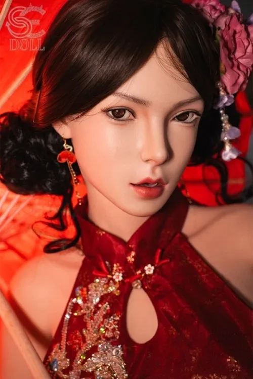 SE DOLL #143SO Lumi.B ROS顎機能付き T165cm等身大 中華風 美人姉 ラブドール フルシリコン製 リアル皮膚メイク付き Cカップ ノーマル肌