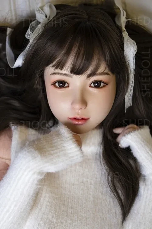 SHE DOLL 可可 148cm可愛い美女系高級ラブドール Dカップ ノーマル肌 掲載画像はシリコンヘッド+TPEボディ