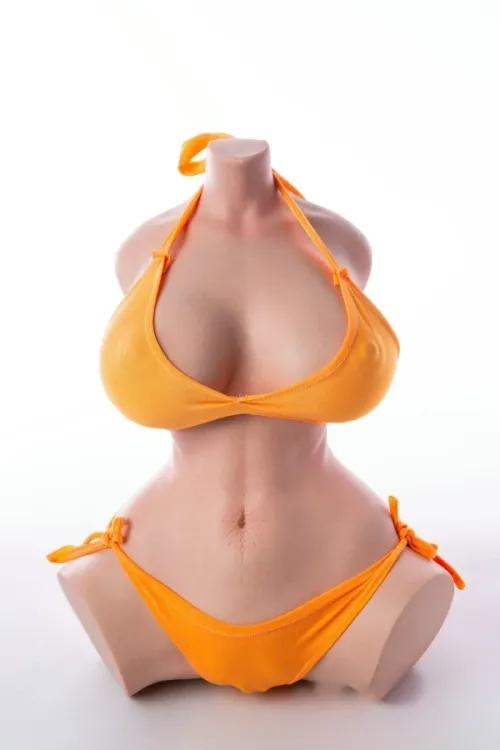 QITA DOLL 妙妙トルソー 40cm 実感触感 シリコン製 6.15kg 2穴有り 半身ラブドール オナホール