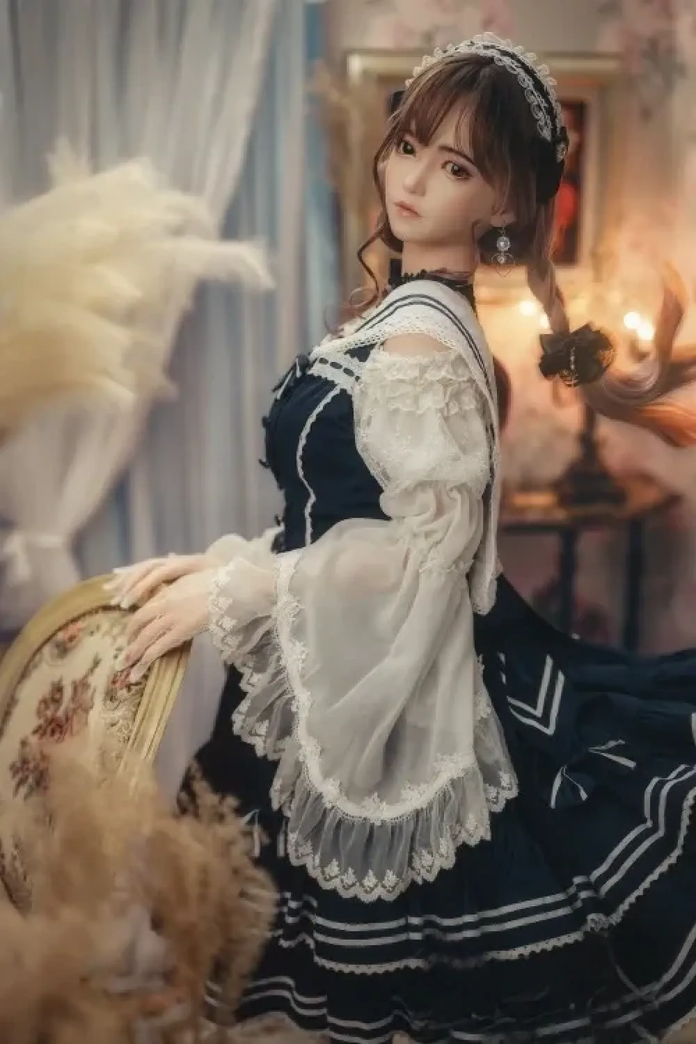 FU DOLL #26 紫雲 150cm清楚の顔 美少女 等身 大 ラブドール 制服 リアルドール Bカップ ノーマル肌 掲載画像はフルシリコン製