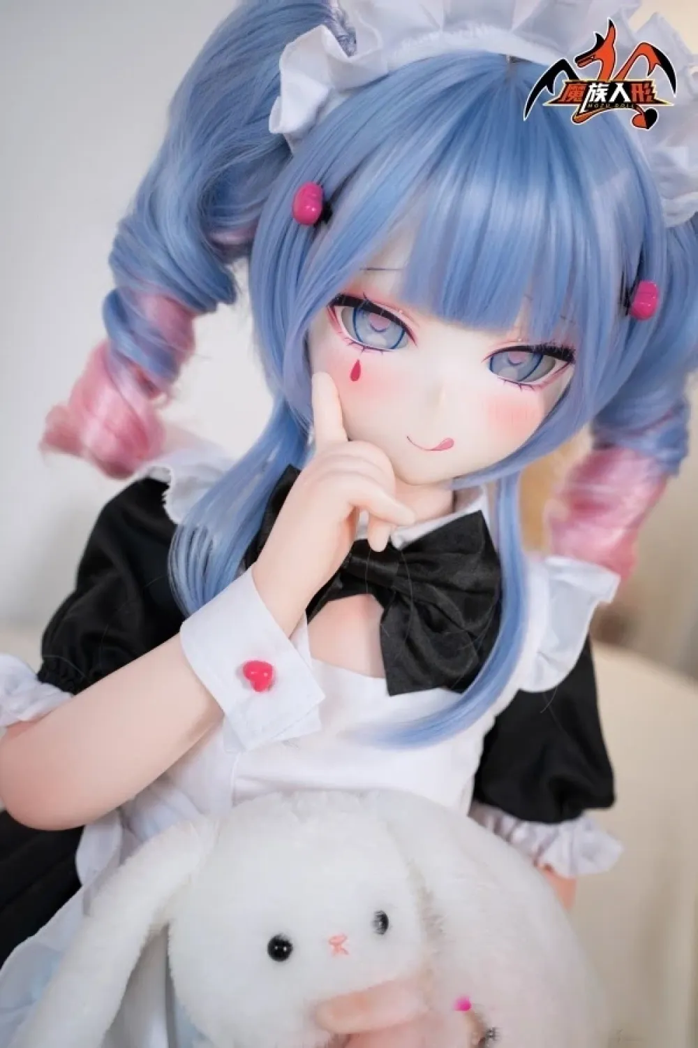 MOZU DOLL魔族人形 兔子洞 Apoleia 121cm (A級) 小柄な顔 癒し系 メイド アニメラブドール PVCヘッド+TPEボディ 大胸 ノーマル肌 宣材写真と同じ衣装