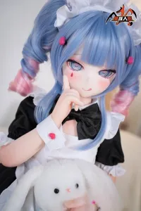 MOZU DOLL魔族人形 兔子洞 Apoleia 121cm (A級) 小柄な顔 癒し系 メイド アニメラブドール PVCヘッド+TPEボディ 大胸 ノーマル肌 宣材写真と同じ衣装