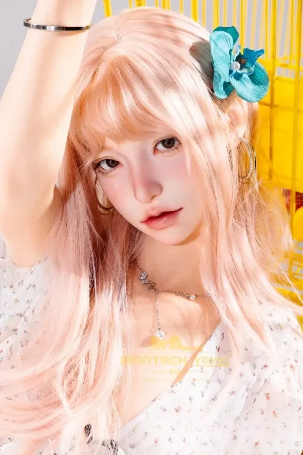 Irontech Doll Youngシリーズ N01 ROS MAXヘッド Mio 166cm 2.0 爽やか フルシリコン製 ラブドール 成人用人形 Eカップ ノーマル肌