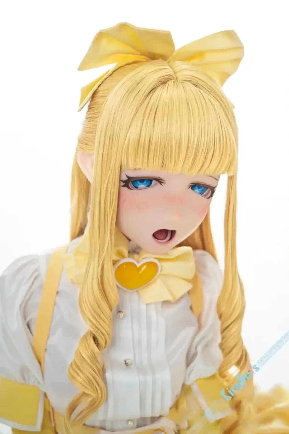 Kiradols #KH004-D2 理紗「Risa」 困り顔 150cm高級カスタム版 ゲームキャラ コスプレ フルシリコン製 アニメラブドール 二次元 Aカップ ノーマル肌