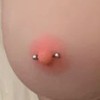 乳首ピアス