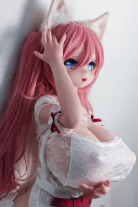 Elsa Babe AHR018番 莫莉「Molly」 130cmピンク髪 大人気なアニメラブドール シリコンヘッド+TPEボディ 爆乳 Mカップ ノーマル肌
