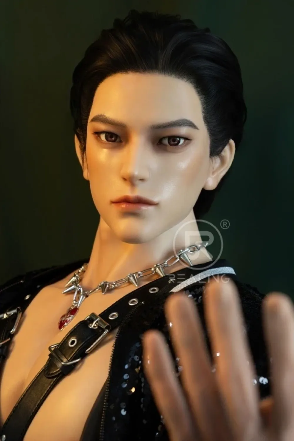 Realing 景明「Jensen」 185cm高身長 クールで魅力的な男性 フルシリコン製 高級 リアル人形 女性向けラブドール ノーマル肌