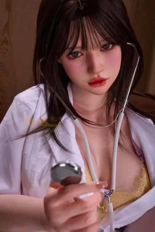 Irontech Doll 東方シリーズ T4 ROS MAXヘッド Evie 161cm看護師 フルシリコン製 ラブドール 清楚系 リアル人形 Fカップ ナチュラル肌