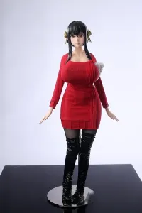 Otaku Doll 约尔「ヨル」 コスプレ系 ラブドール 65cm 3kg ギャップ萌え 姉系 二次元アニメ人形 PVCヘッド+シリコンボディ 宣材写真と同じ衣装