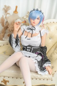 WAX DOLL GD14R 小侑女 155cmレムコスプレ可愛いメイド服 フルシリコン製ラブドール Cカップ ノーマル肌