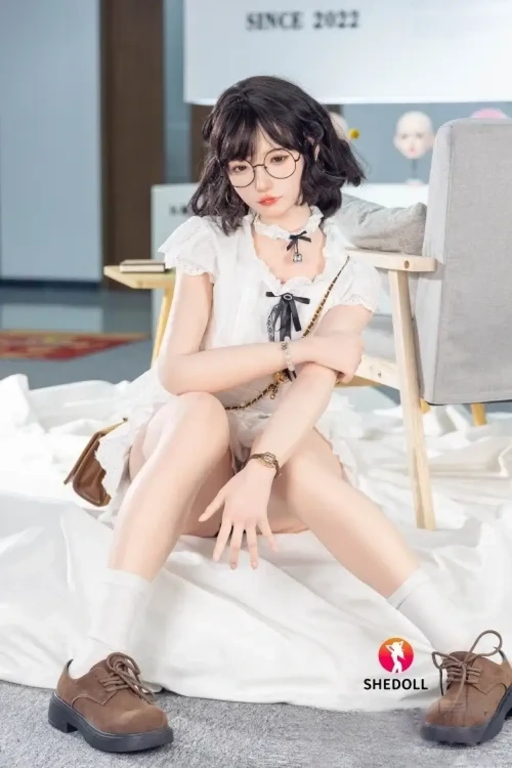 SHE DOLL 阿初 165cm清楚系美しいラブドール 曲線美や女性らしいボディリアルドール Fカップ ノーマル肌 口開閉＆口腔模擬付き 掲載画像はフルシリコン製