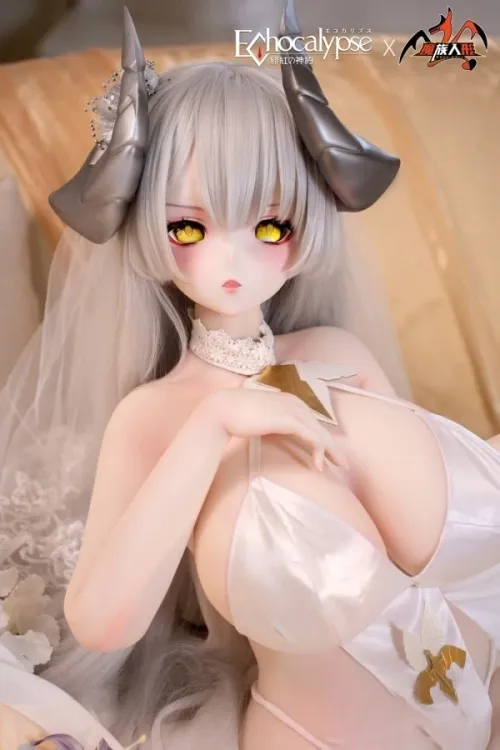 MOZU DOLL魔族人形 莉莉丝 正規コラボ 150cm(UR級) 綺麗で可愛い美人姉 ビニール製ヘッド+TPEボディ アニメラブドール 超巨乳 Lカップ ノーマル肌 宣材写真と同じ衣装