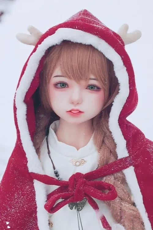 SHE DOLL 艾琳 148cmキュートエルフ ラブドール クリスマス風 等身大ドール Dカップ ノーマル肌 掲載画像はフルシリコン製