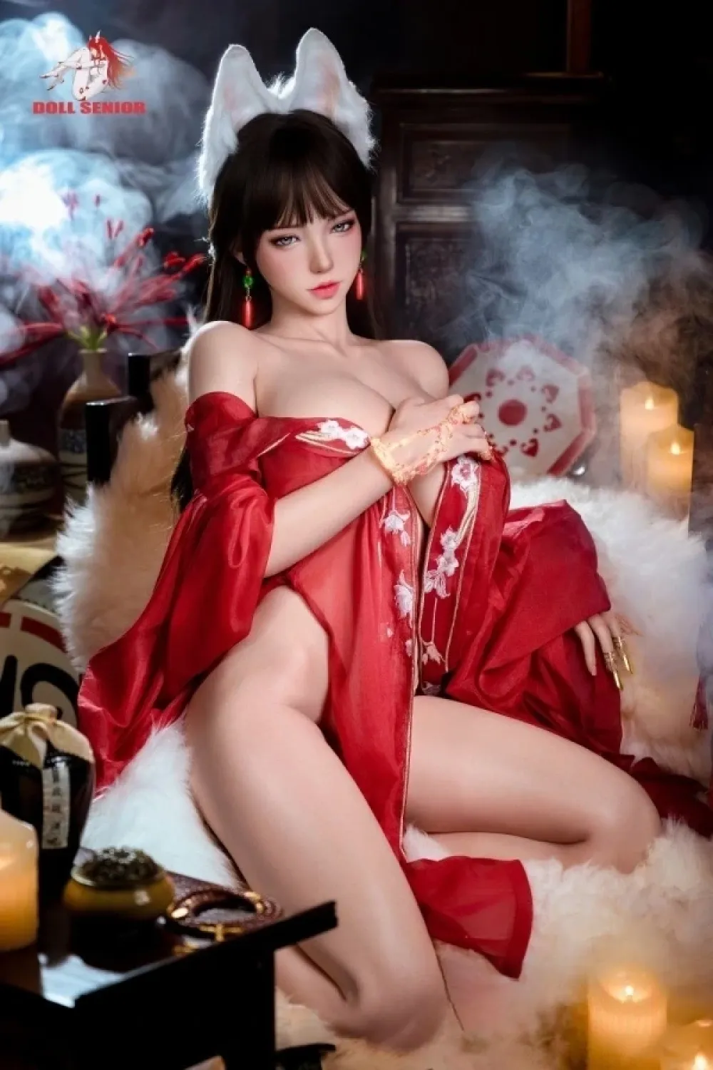 Doll Senior #27 凛紗「Linsha」 165cmフルシリコン製 清楚系ラブドール 狐顔の美少女 Fカップ ノーマル肌