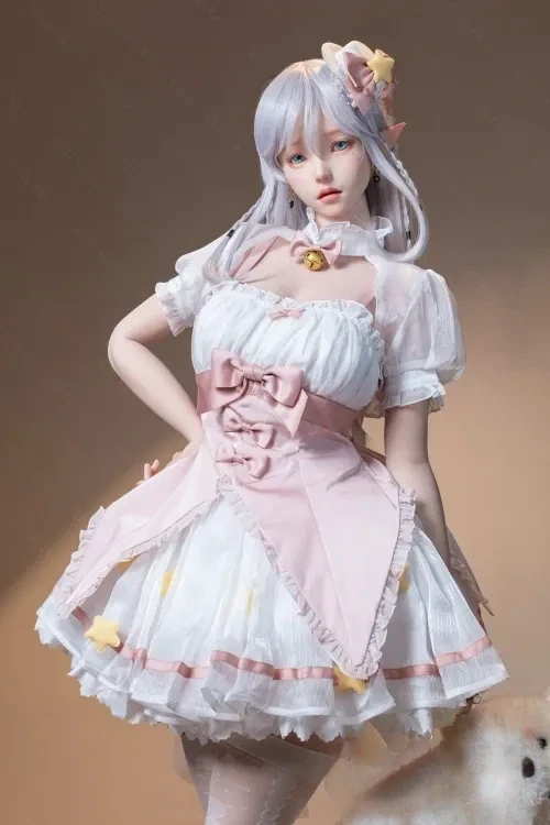 Bezlya Doll 2.2CFシリーズ 卡利亚 ULTRAメイク 155cm M版 Eカップ 清純 可愛い制服ラブドール フルシリコン製等身大エルフドール ノーマル肌 口開閉＆口腔模擬付き
