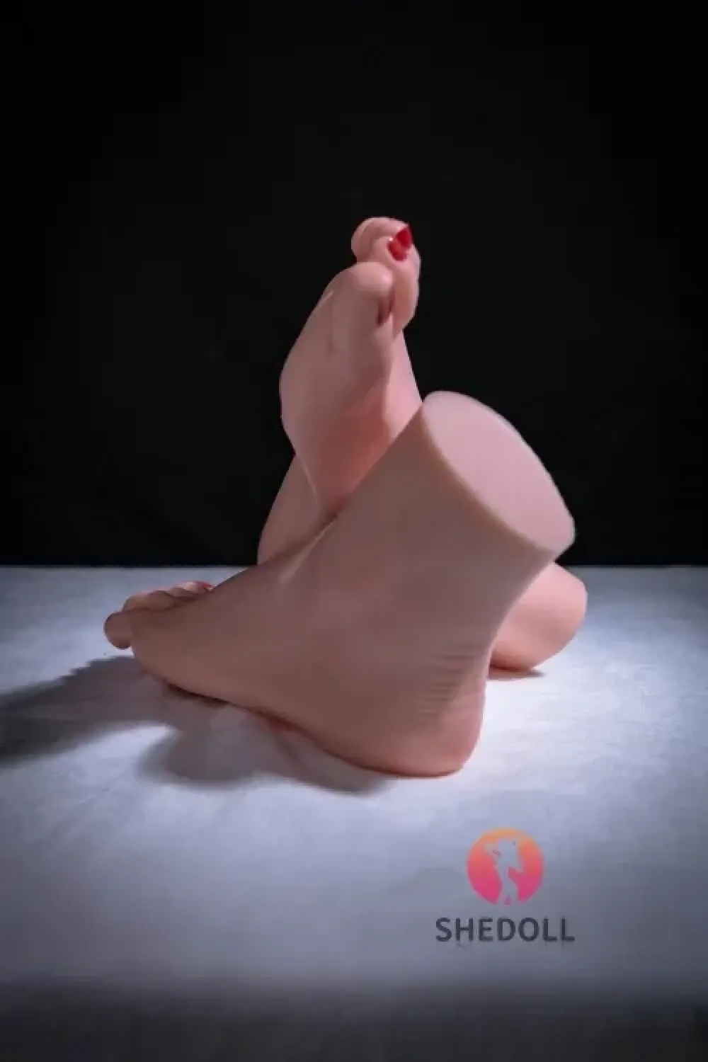 SHE DOLL 美しい足 トルソー 超リアル シリコン製足型モデルの型取り 足指関節付き ノーマル肌