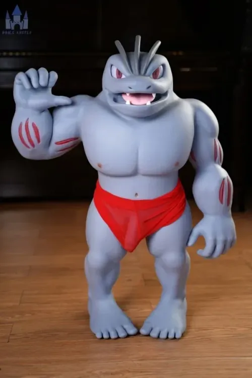 Dolls Castle Humanoid Titan Kragor 73cm 27kg ファンタジー系 個性派 コンパクト フルシリコン製 ラブドール ディルド付き グレー肌