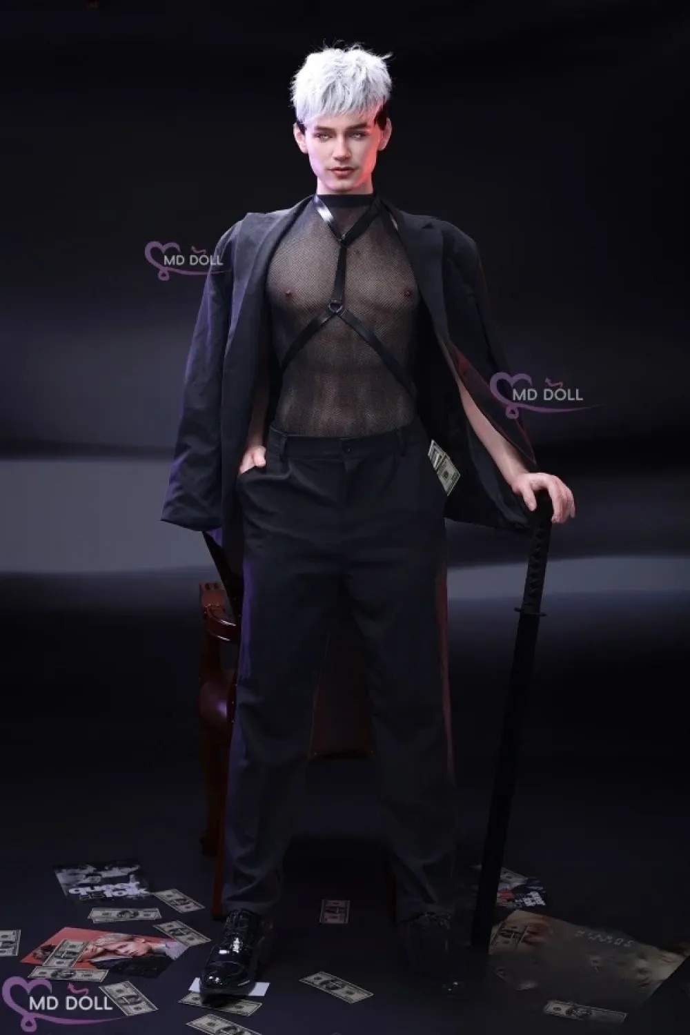 MD DOLL #D01 Jason ROS口腔選択可 180cmフルシリコン製 リアル人形 欧米系 大人向け 男性型ラブドール ノーマル肌