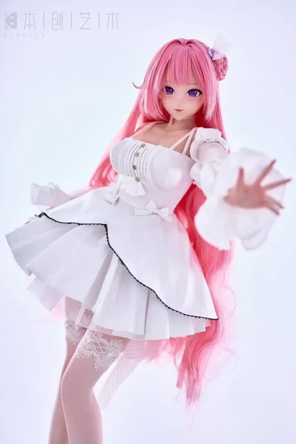 BCDOLL #F100A 桃楽絲「Dorothy」 63cm Cカップ PU硬めヘッド+シリコンボディ アニメ系 魅力あふれる 二次元ラブドール 優雅系 白い肌