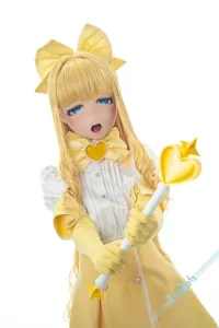 Kiradols #KH004-D2 理紗「Risa」 困り顔 150cm高級カスタム版 ゲームキャラ コスプレ フルシリコン製 アニメラブドール 二次元 Aカップ ノーマル肌