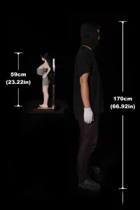 CLM(Climax Doll) Classicシリーズ J59cm Mizuki(Cinnamon) 超巨乳 PVC製ハードヘッド+シリコン製ボディ 二次元ラブドール アニメ系 人形