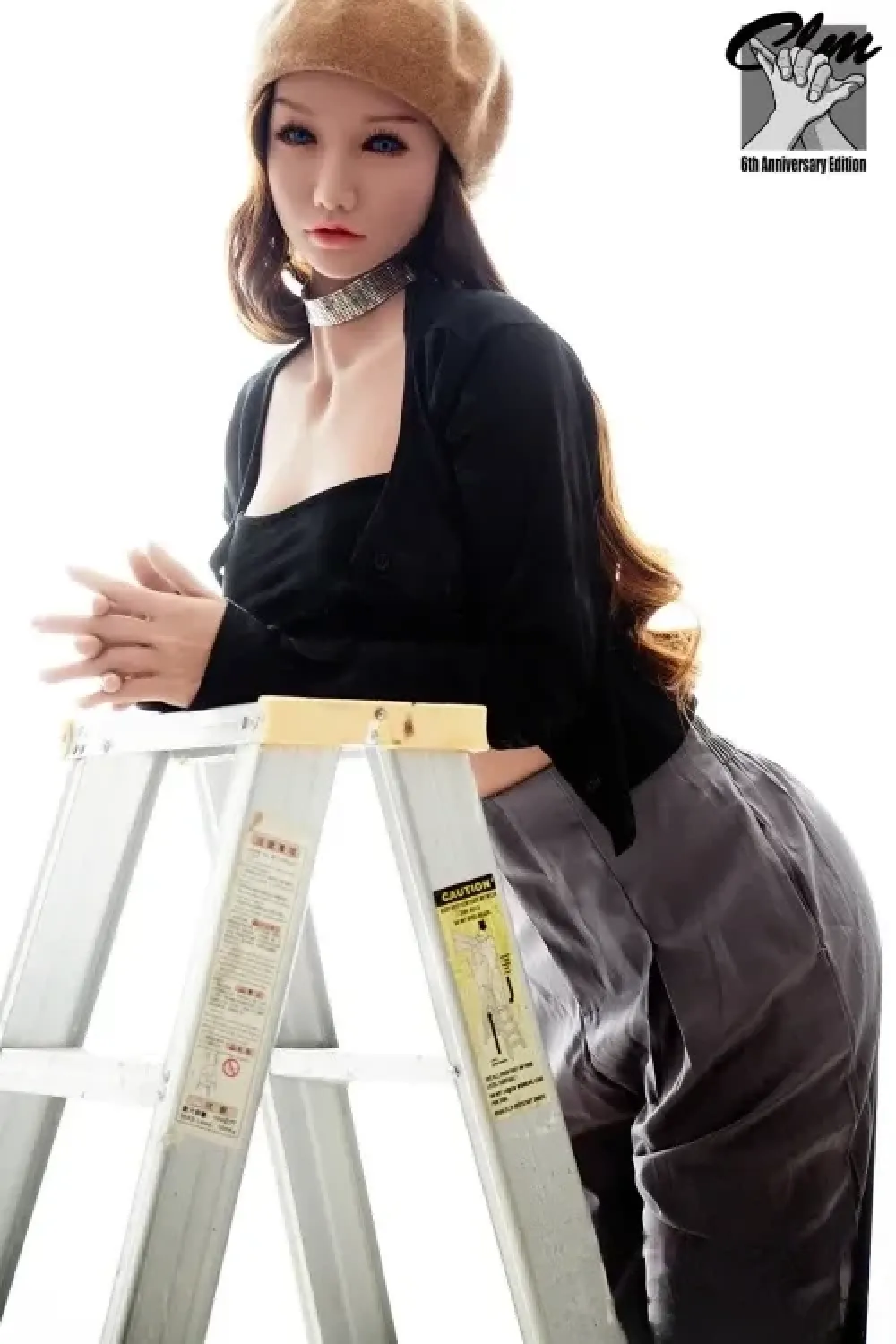 CLM(Climax Doll) Classicシリーズ AD158cm 92B Fukada(Black) 綺麗セクシーなボディラブドール セックス TPE製 等身大ダッチワイフ Bカップ