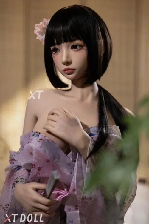 XTDOLL #XT-bym15 Yunxi 軽量化ボディ24kg 157cm黒髪美女 着物ラブドール フルシリコン製 リアルドール Dカップ ノーマル肌 口開閉＆口腔模擬付き