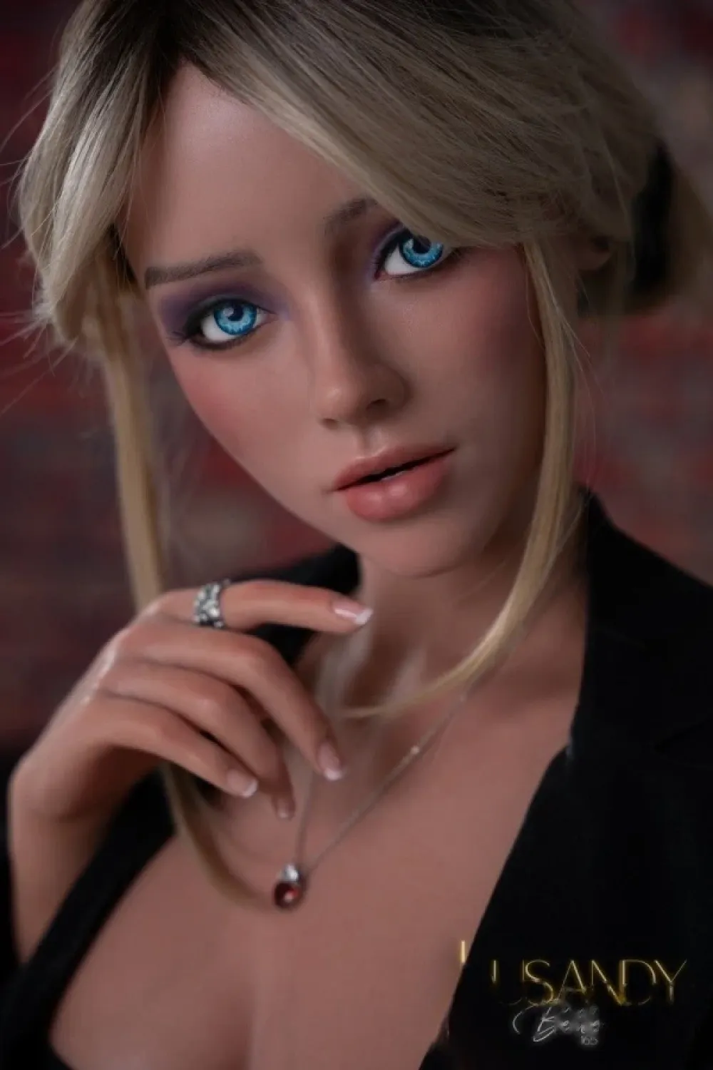 Lusandy Doll Belle 165cmフルシリコン製 等身大 高級 欧米美人 ラブドール 美乳 Dカップ ブラウン肌
